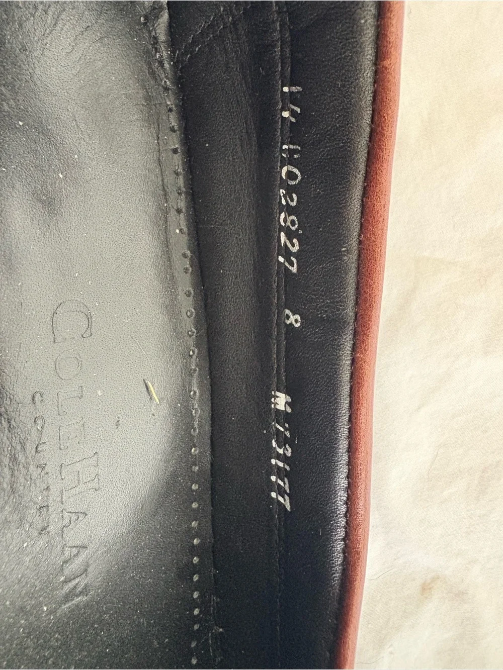 Cole Haan Brown and Black Tassel Kiltie Loafers